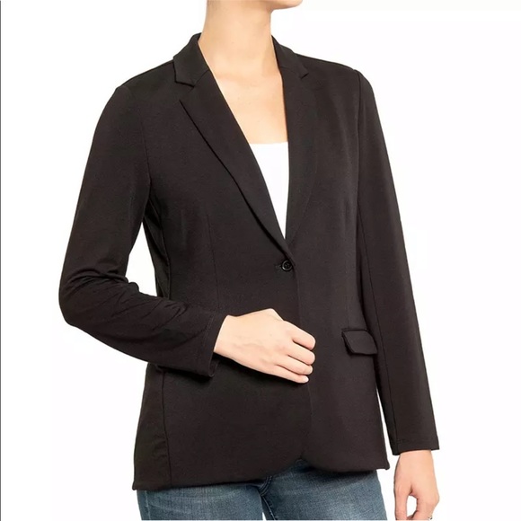 Philosophy Black Notch Point Blazer Sz 8 NWT - Picture 2 of 14